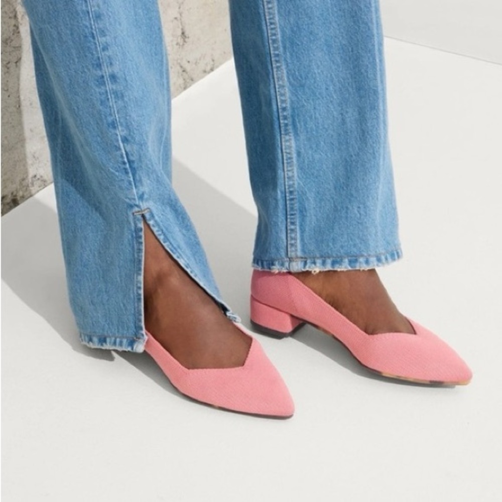 Rothy's The High Point Shoes in Tulip Pink, Size 10.5 US, NWOT - Picture 5 of 9